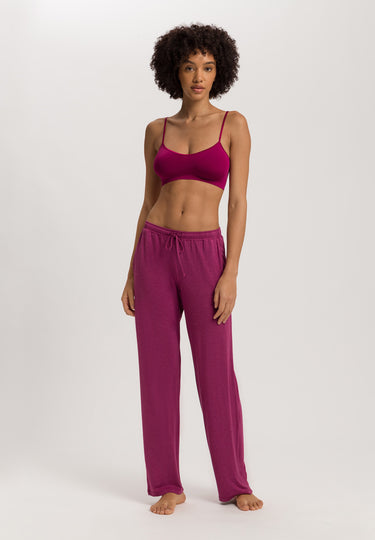 Touch Feeling Spaghetti Crop Top | Pink Tourmaline 71824-2473